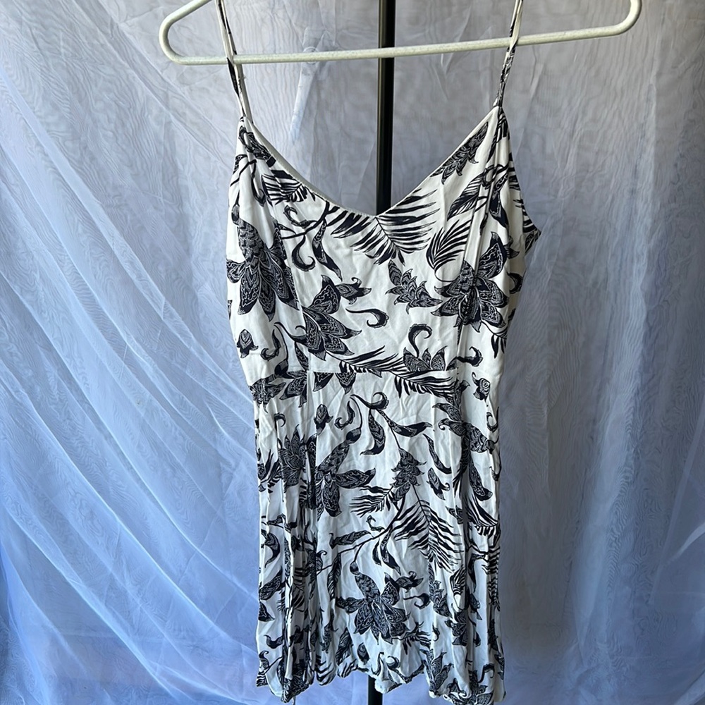 Hawaiian Print Dress